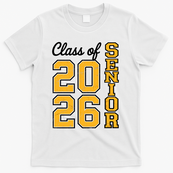 2026 Senior Graduation T-Shirt - White