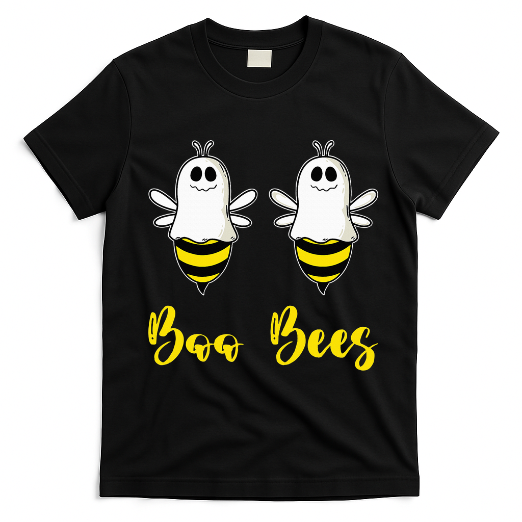 Boo Beez Funny Bee Halloween Costume Bees T-Shirt - Black