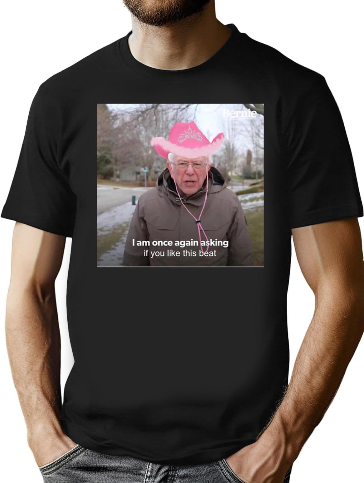Bernie Chappell Roan Hot to Go Meme Black T-Shirt - Black
