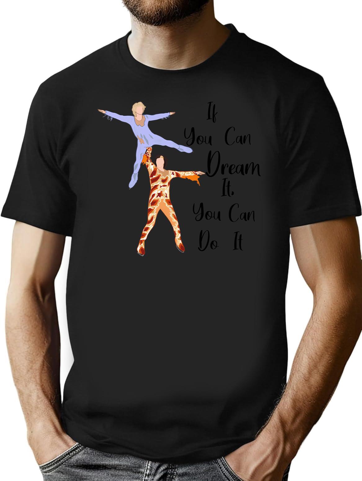 Blades Of Glory Quote Black T-Shirt - Black