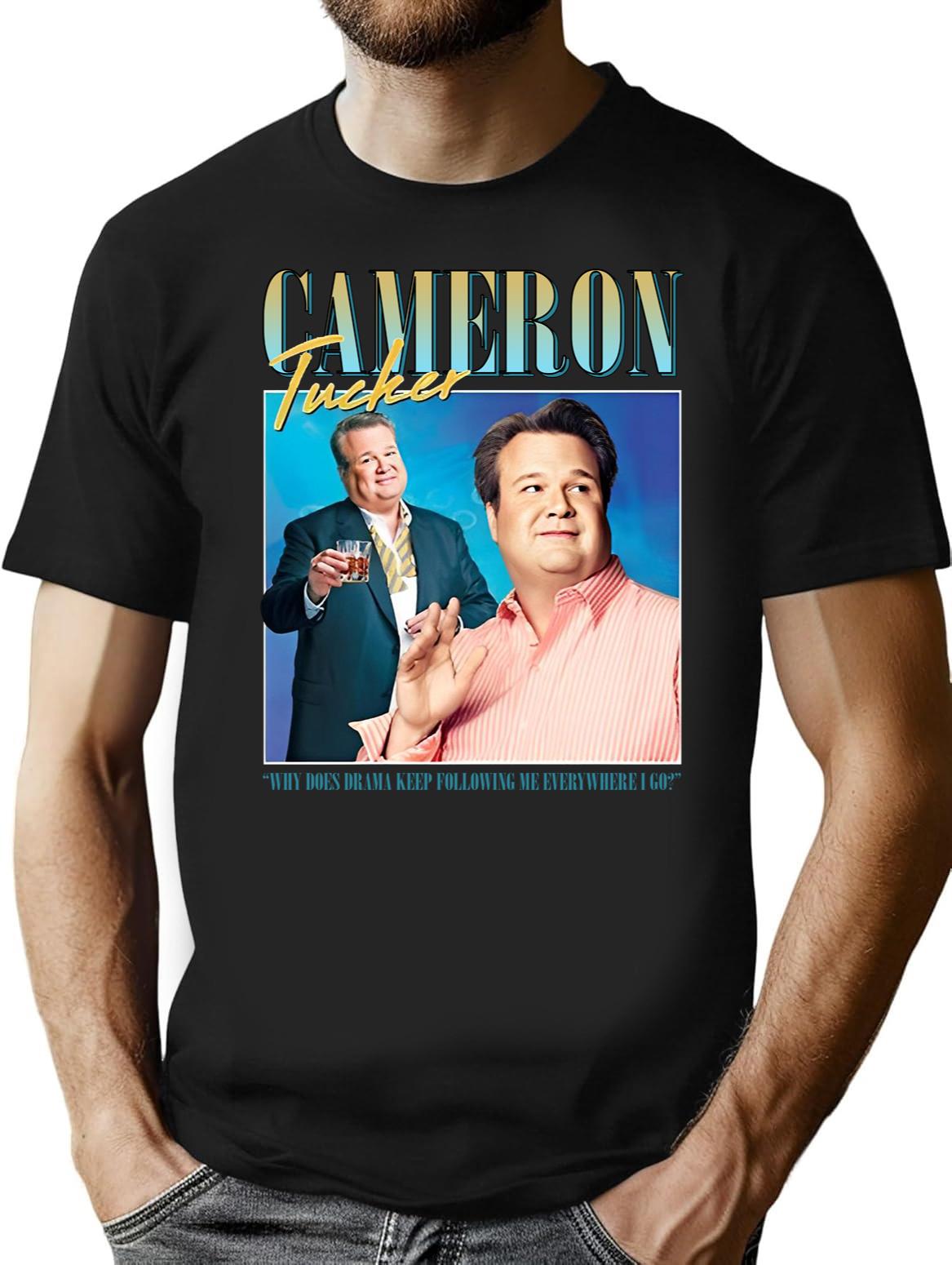 Cameron Tucker Black T-Shirt - Black