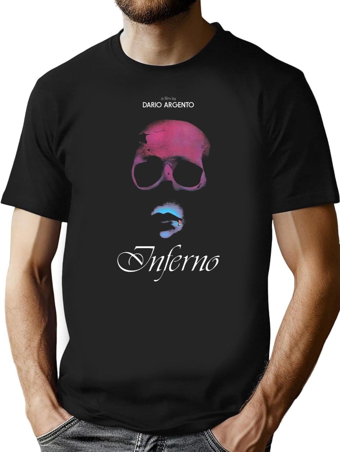 Dario Argento Inferno Horror Movie Classic Black T-Shirt - Black
