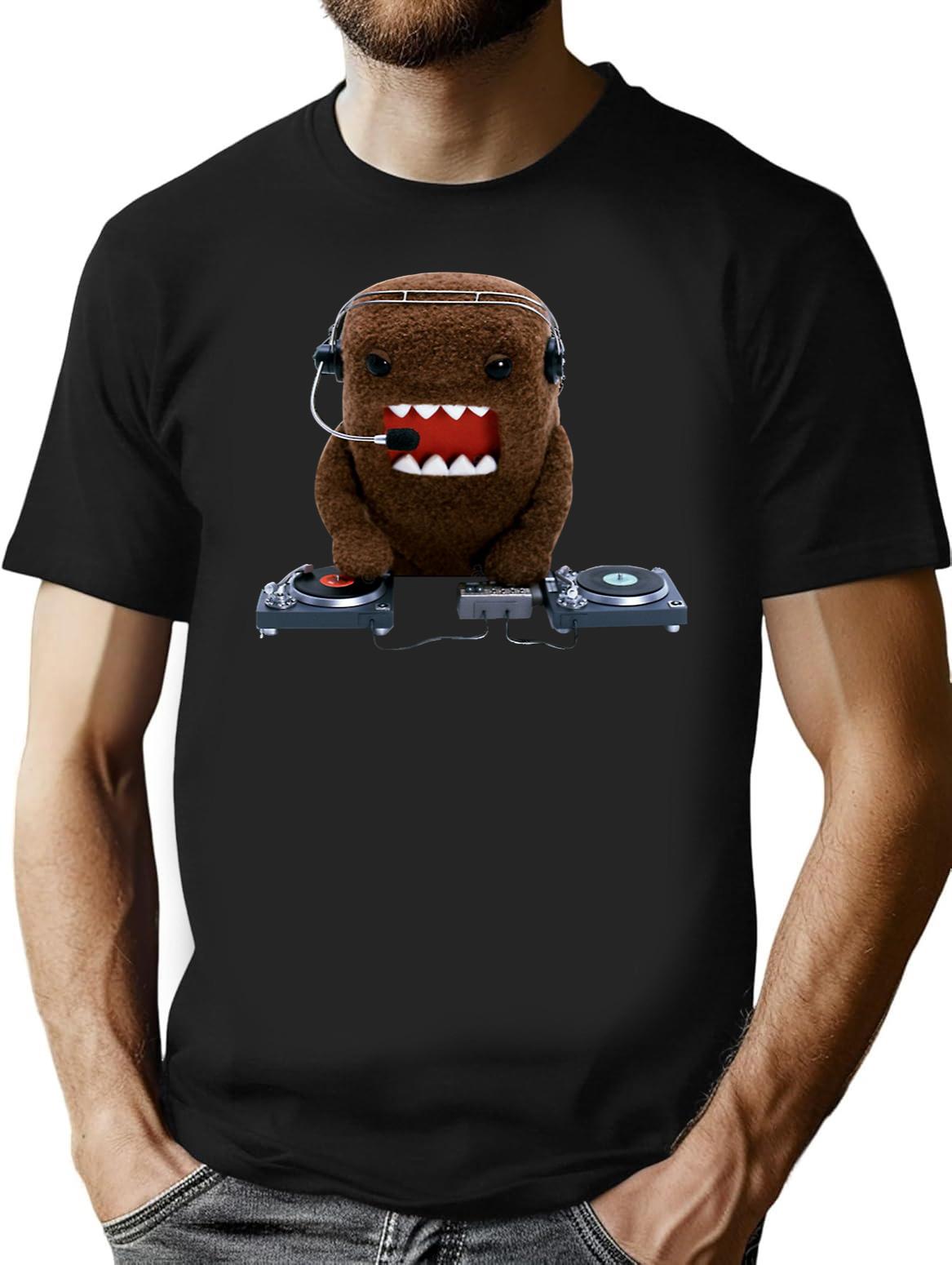Dj Domo-Kun Black T-Shirt (1) Black T-Shirt - Black