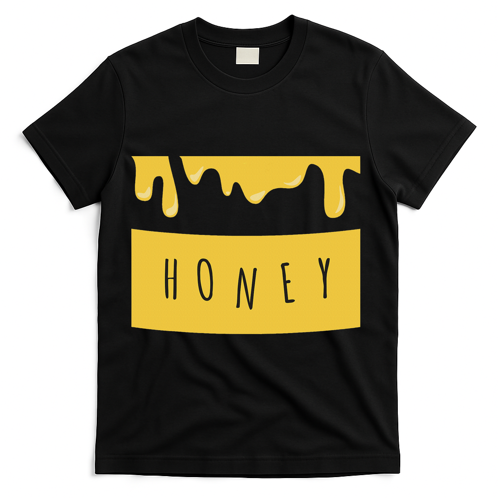 Honeypot Jar Of Honey Costume For Halloween T-Shirt - Black