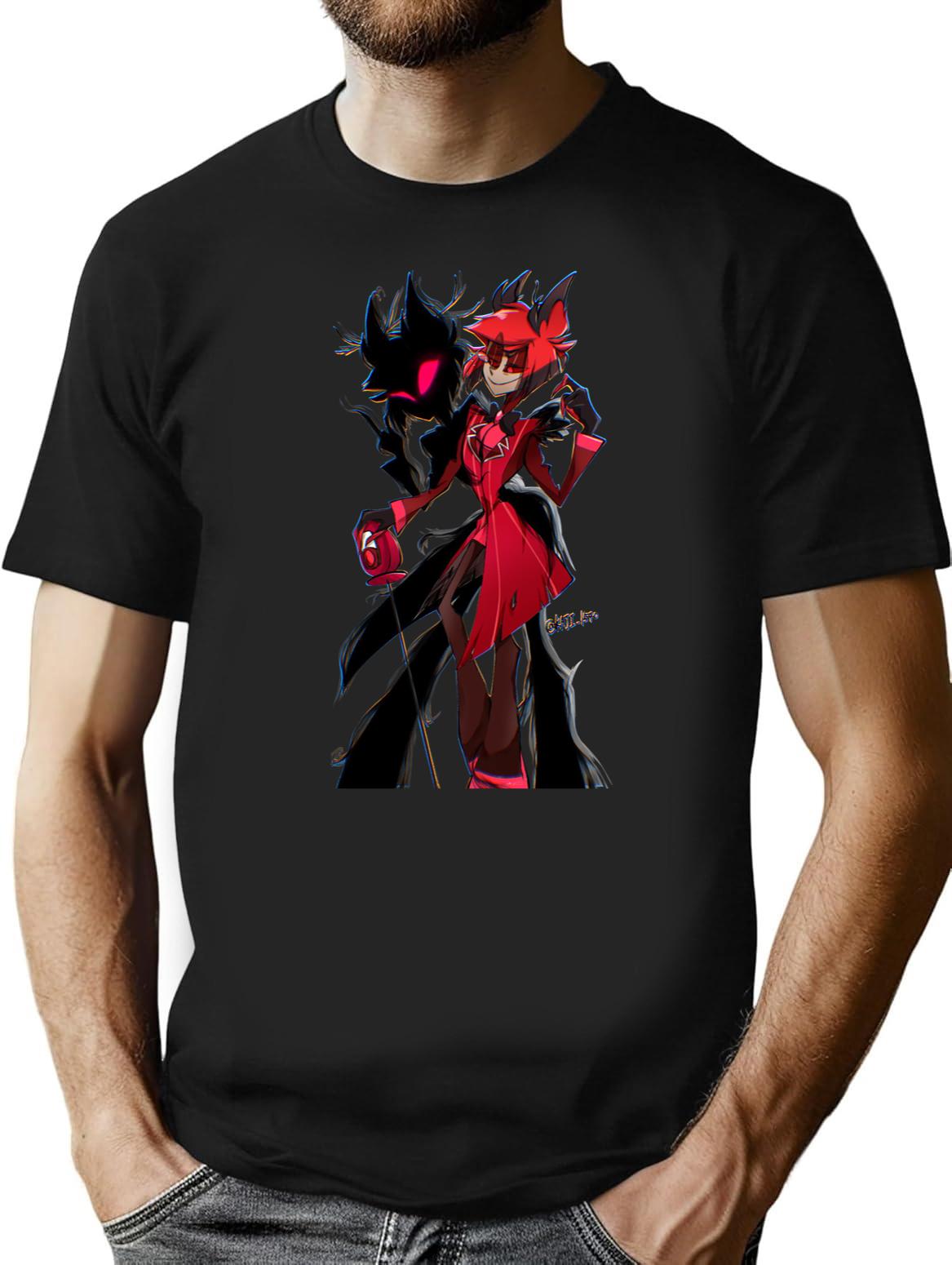 Hazbin Hotel Alastor Classic Black T-Shirt - Black