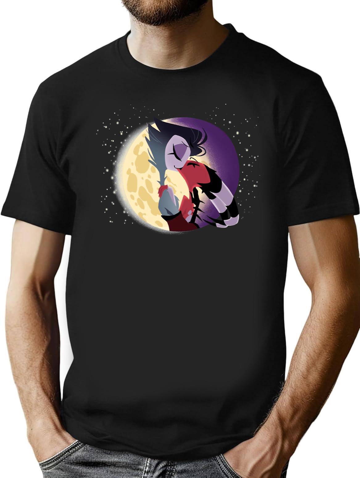 Helluva Boss - Blitzo x Stolas Classic Black T-Shirt - Black