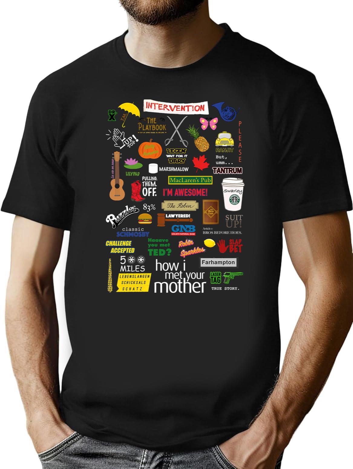 How I Met Your Mother Black T-Shirt - Black