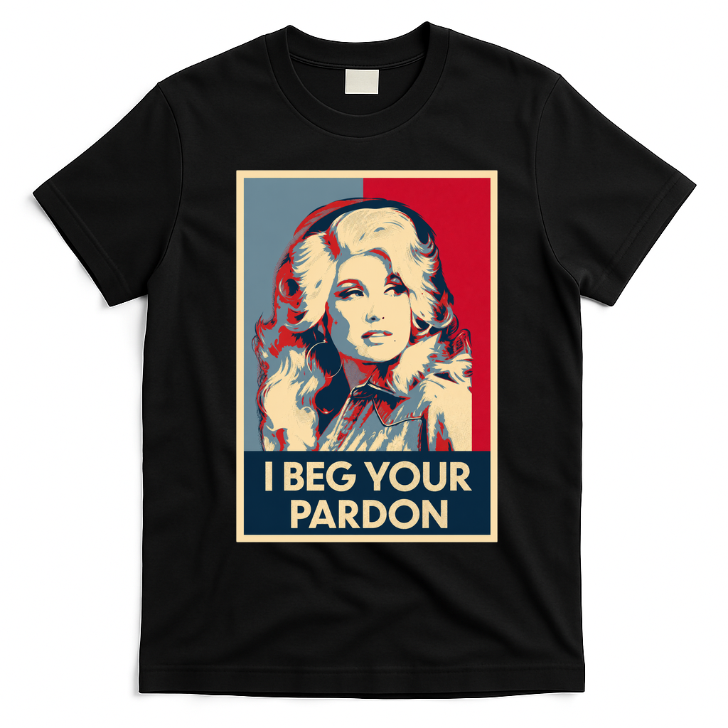 I Beg Your Pardon T-Shirt - Black
