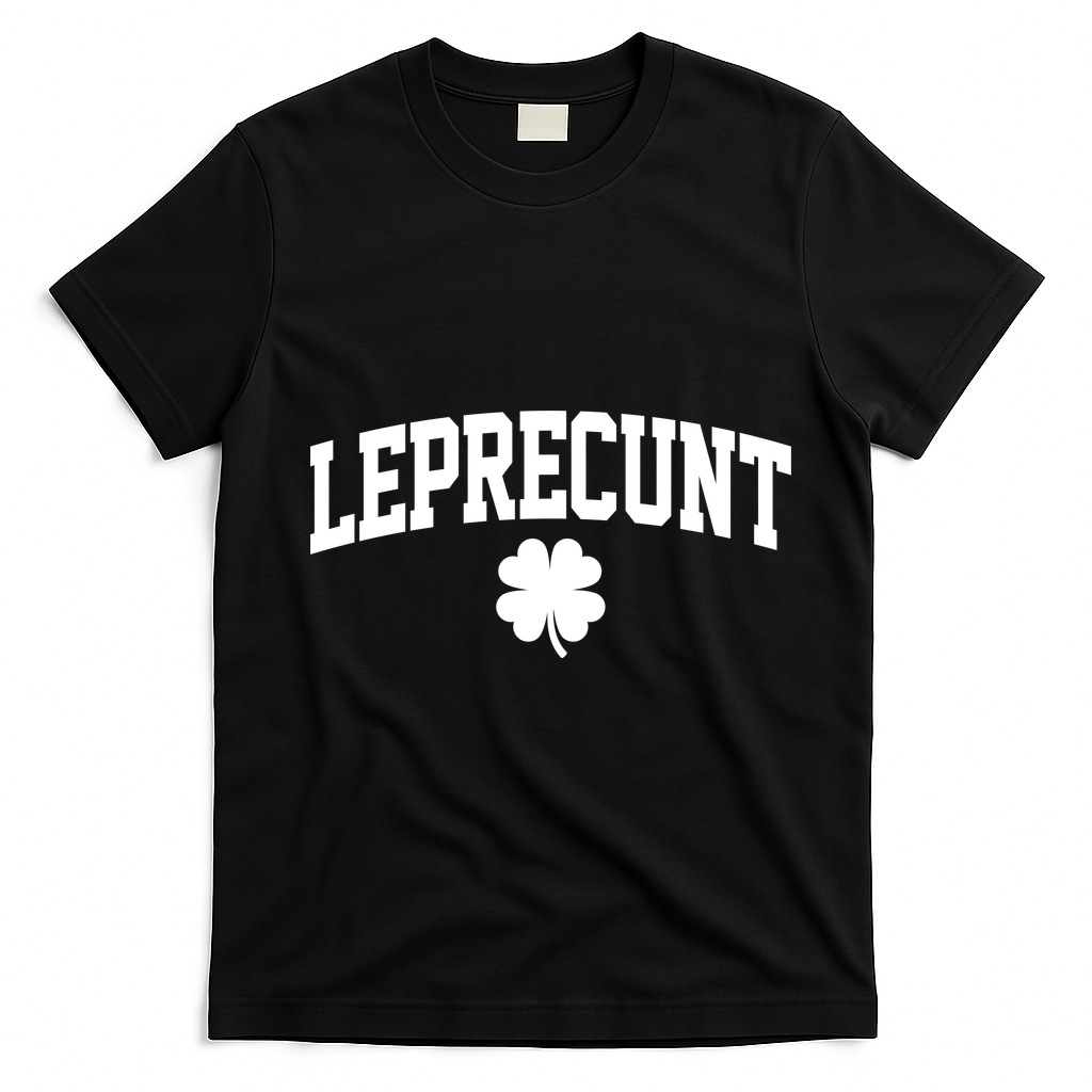 Leprecunt T-Shirt - Black