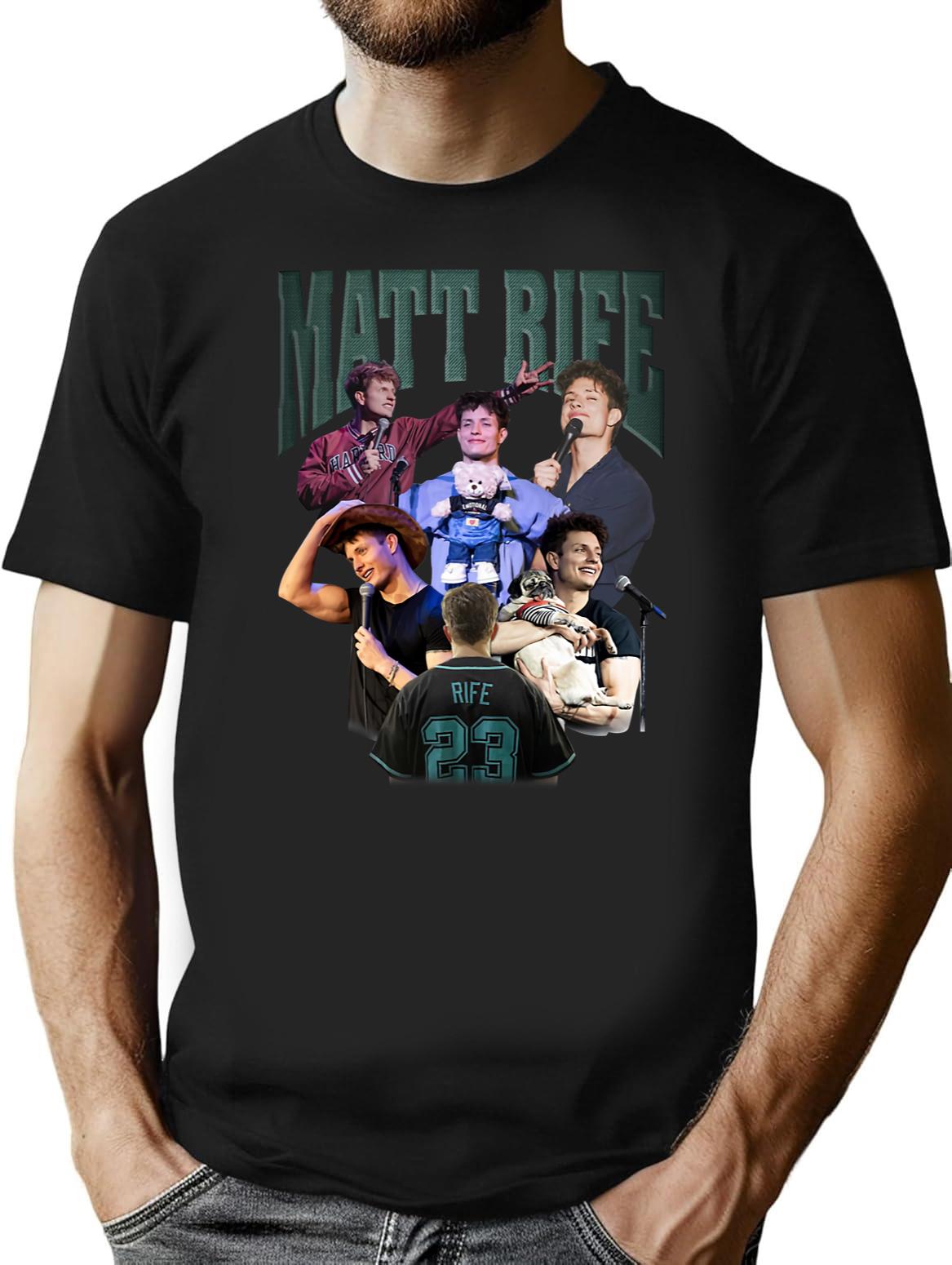 Matt Rife Black T-Shirt - Black