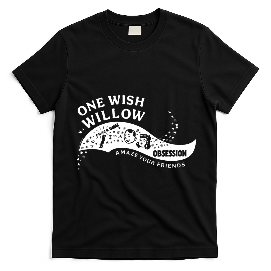 Obsession Amaze Your Friends T-Shirt - Black