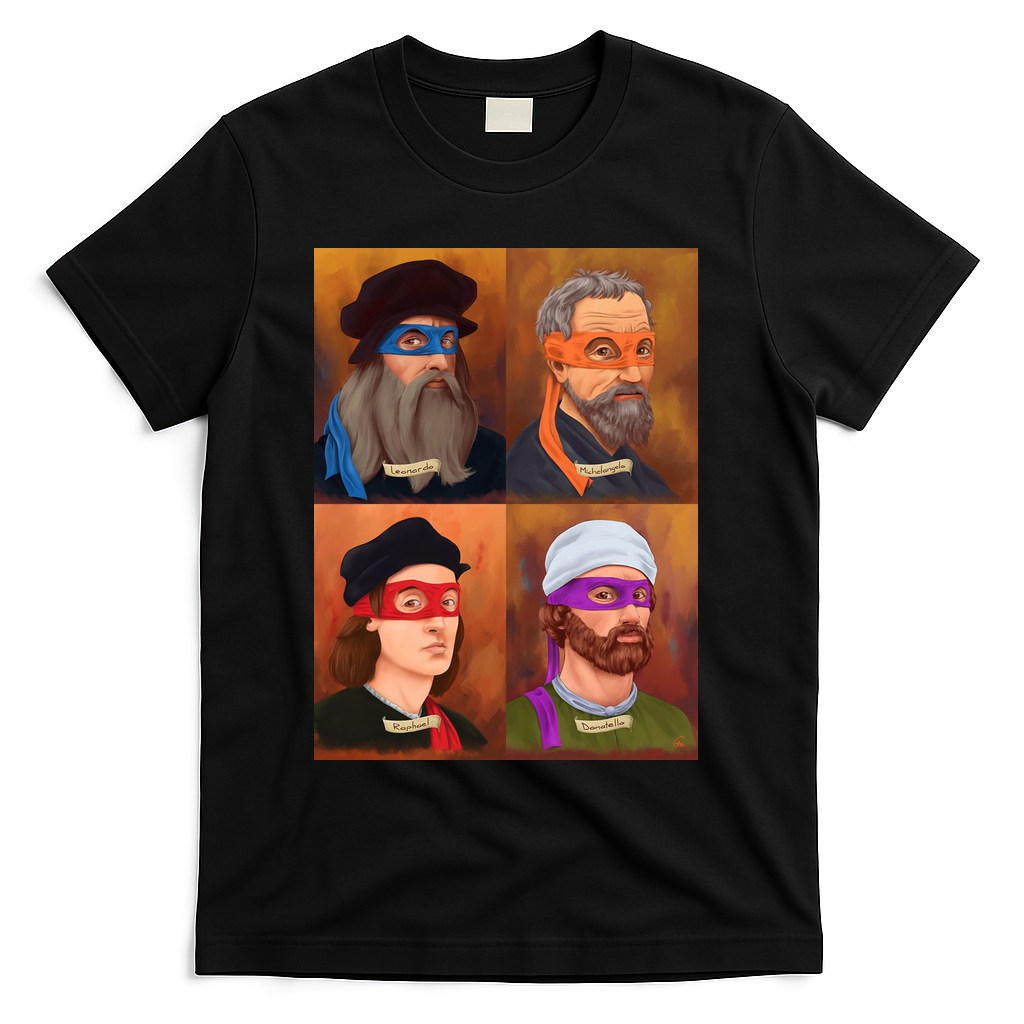 Renaissance Ninjas T-Shirt - Black