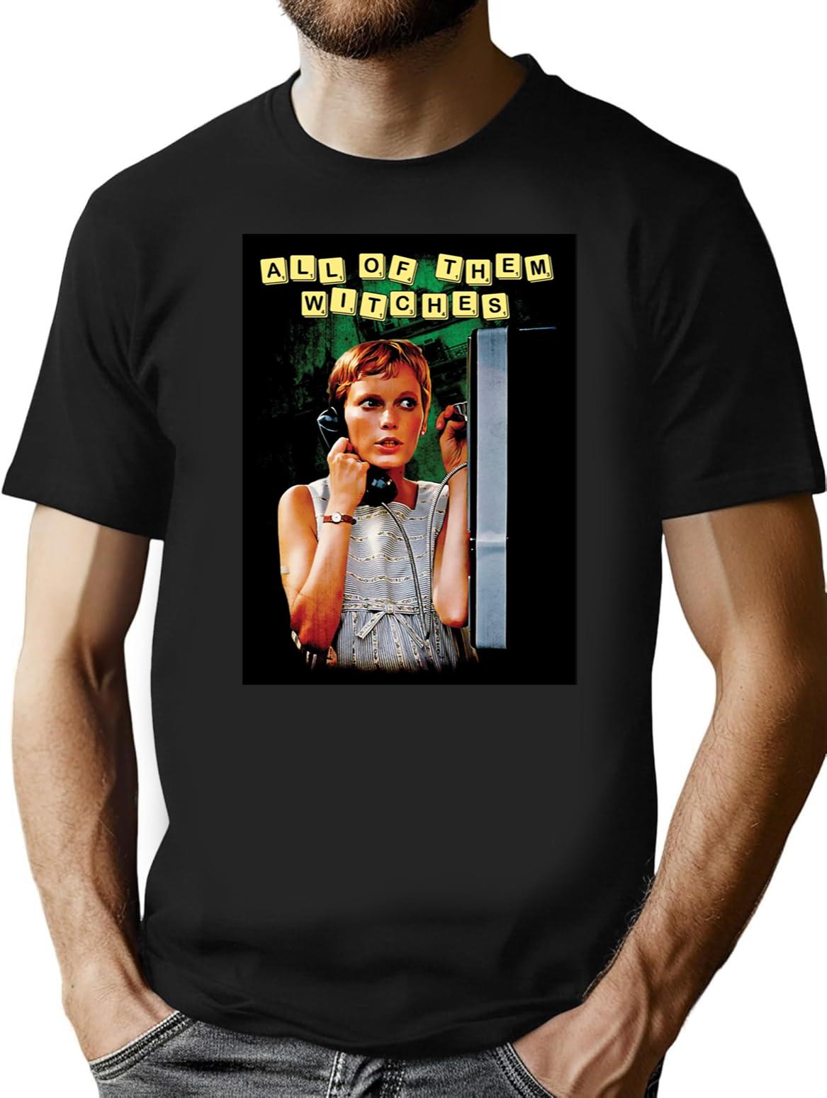 Rosemarys Baby All of Them Witches Classic Black T-Shirt - Black