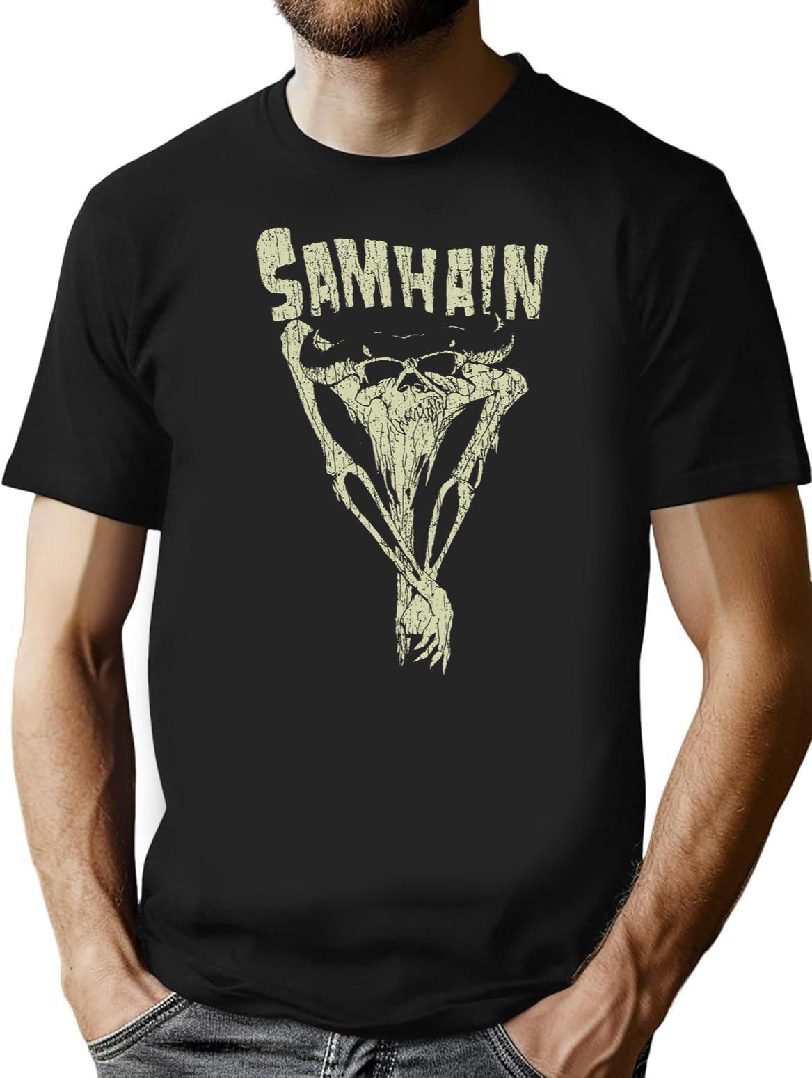 Samhain Scarecrow 1983 T-Shirt Classic Black T-Shirt - Black