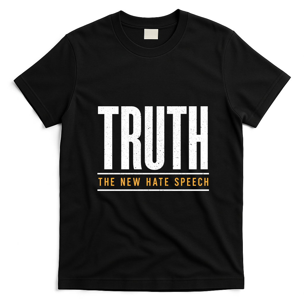 Truth The New Hate Speech T-Shirt - Black