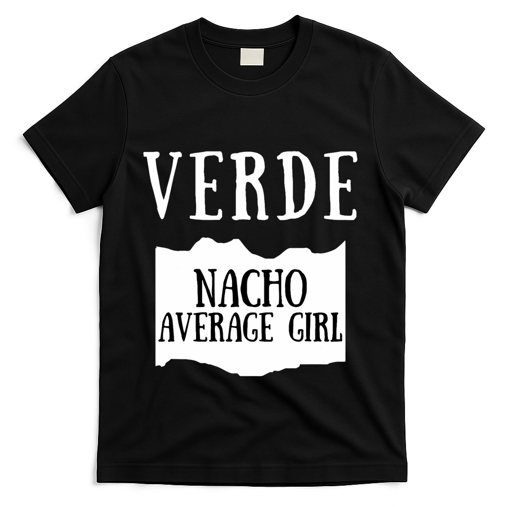 Verde Hot Sauce Packet Group Costume T-Shirt - Black