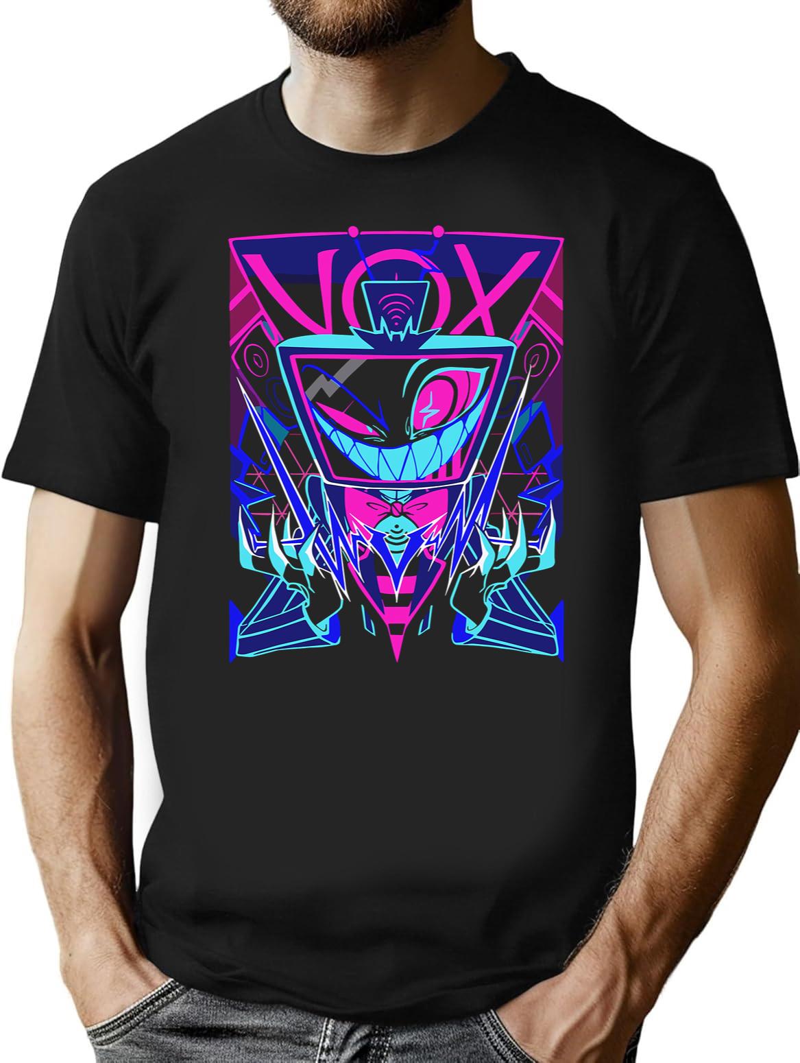 Vox Hazbin Hotel Essential Black T-Shirt - Black