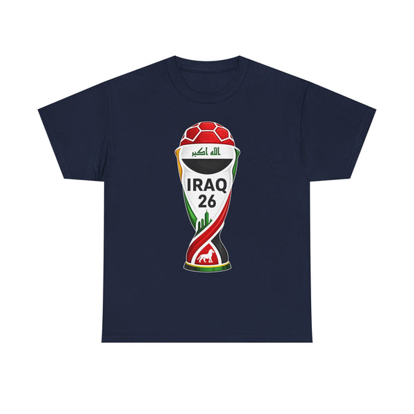 Iraq 26 Football Trophy T-Shirt