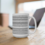 15oz Ceramic Mug — Hidden Message Mug - Funny Swear Word Coffee Mugs For Coworkers, Friends, Family