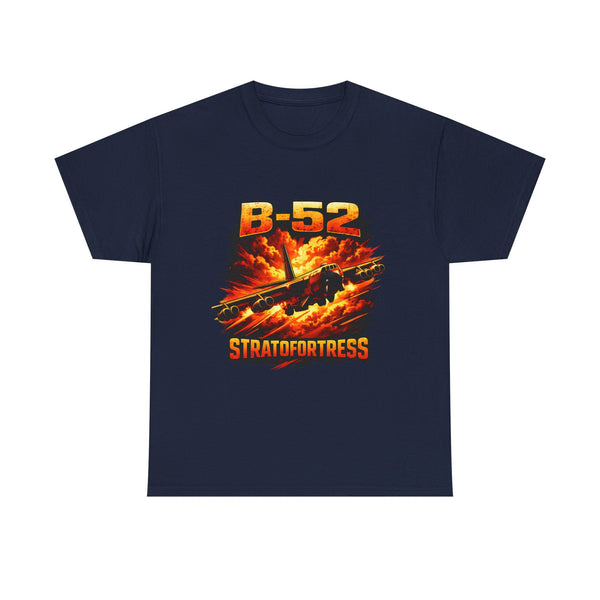 B-52 Stratofortress Graphic Tee — Vintage Military Bomber Shirt
