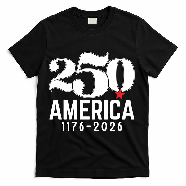 250 America 1776-2026 T-Shirt - Black