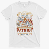 250th Anniversary United States Descendant Of A Patriot T-Shirt - White
