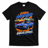 2026 Michigan Car Cruise Woodward M1 Endless Stories T-Shirt - Black