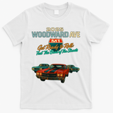 2025 Woodward Ave M1 Get Ready To Roll  T-Shirt - White