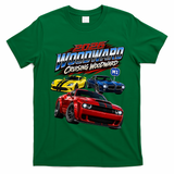 2026 Woodward Ave M1: American Power Triangle T-Shirt - Irish Green