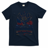 250 Years Of American Independence Christian Faith Freedom T-Shirt - Navy Blue