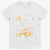 50 And Fabulous 50th Birthday Diamond Gift For Women T-Shirt - White