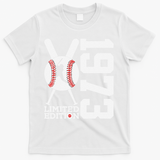 50th Birthday Baseball Limited Edition 1973 T-Shirt - White