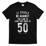 50th Birthday Gag Gift Idea 50 Year Old Joke T-Shirt - Black
