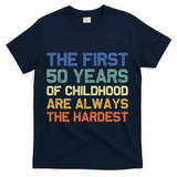 50th Birthday Gift Vintage 1972 T-Shirt - Navy