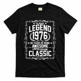 50th Birthday The Original Legend 1976 Awesome Classic  T-Shirt - Black