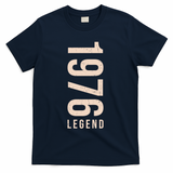 50th Birthday Vintage Legend 1976 T-Shirt - Navy