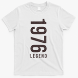 50th Birthday Vintage Legend 1976 T-Shirt - White