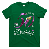 50 Year Old Shirt Floral 1973 It's My 50th Birthday Gift T-Shirt - Green