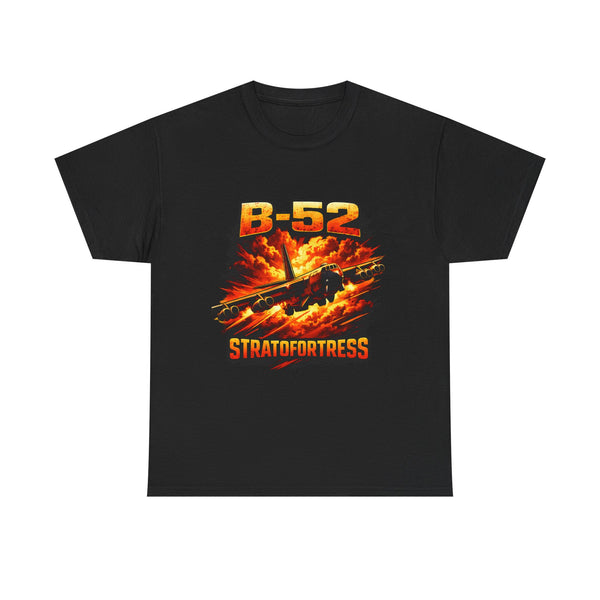 B-52 Stratofortress Graphic Tee — Vintage Military Bomber Shirt