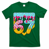 67 Ice Cream Drip Meme Six Seven Gen Alpha Slang T-Shirt - Green