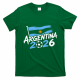 Argentina 2026 World Soccer Fan Apparel T-Shirt - Irish Green