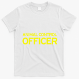 Animal Control Officer Halloween Costume T-Shirt - White