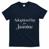 Adoption Day For Jasmine T-Shirt - Navy Blue
