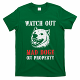 Anti Doge Pro Doge Sign T-Shirt - Irish Green