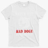 Anti Doge Pro Doge Sign T-Shirt - White