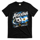 Argentina Football Club Vintage Soccer T-Shirt - Black