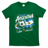 Argentina Football Club Vintage Soccer T-Shirt - Irish Green