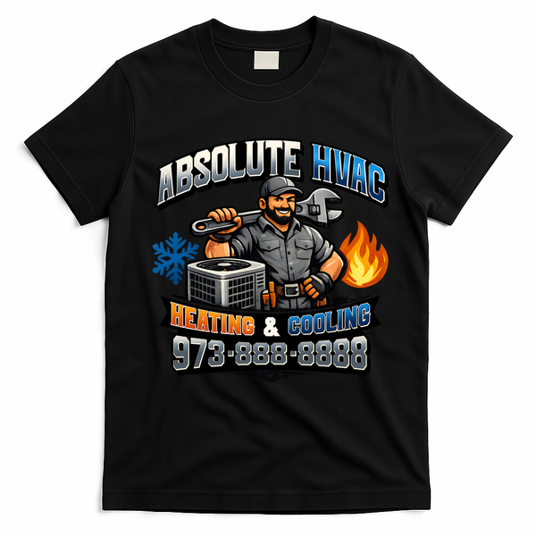 Absolute Hvac T-Shirt - Black