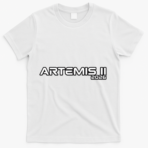Artemis II 2026 Launch Back To The Moon T-Shirt - White