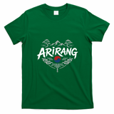 Arirang Korea Korean Pride Taegeuk Culture Heritage Seoul T-Shirt - Irish Green
